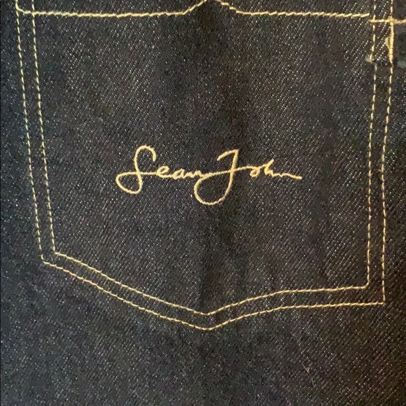 Sean John Jean Jacket Dark Blue NWOT Size XXL - Picture 2 of 6